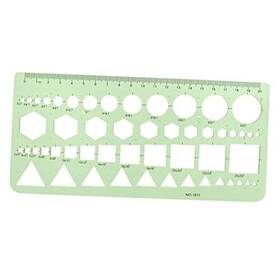 22660 Bokwin Circle Templates Measuring Geometry Ruler Geometric Template For