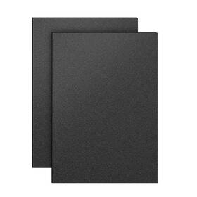 Bonnary 768365900563 2 Pack Black Abs Plastic Sheet 8 Inch X 12 1/8 Thick 3mm High Tensile And