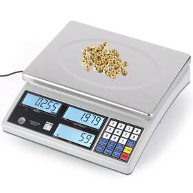 Xxx-69 Bonvoisin Industrial Counting Scale Digital 30 Kg 1 G Silver And Black