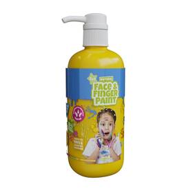 39104  Boti Natural Face And Finger Paint - Flacone Di Vernice A Pompa Manuale 1000 Ml Giall