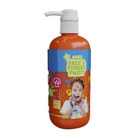 39371  Boti Natural Face And Finger Paint - Flacone Di Vernice A Pompa Manuale 1000 Ml Aranc