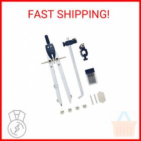 Gp01 Branded Mr. Pen- Professional Metal Compass With Wheel And Lock For Geometry Ge