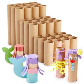 Bright Creations 194425685086 Cardboard Tubes - 1.6 X 4 In 6 8 Brown