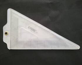 C-thru 088359008038 T-4m 30/60/90 Cutting Triangle 10in