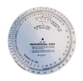 Ps-80 C-thru Proportional Scale 7c6 Pre-owned 8-inches Excellent Condition