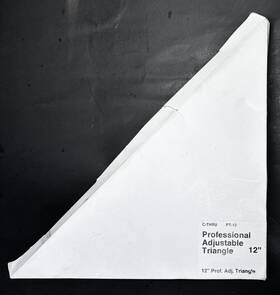 Pt-12 C-thru Professional Adjustable Triangle 12 Inch Made In Japan