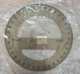 260-6 C-thru Ruler Company -thru- 6 Inch Circle Protractor #260-6 Brand New Sealed