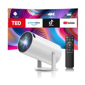Camworld 758918446020 Projector With Wifi And Bluetooth Mini 4k 1080p Support Portable