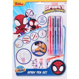 Sp23363  Canenco B.v. Disney - Spidey E I Suoi Super Amici Set Di Penne Spray A4 Enveloppe Matite