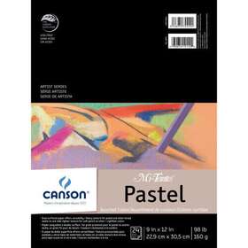 Canson 499993045516 Mi-teintes Pastels Paper Pad 23cm X 30cm. Brand New