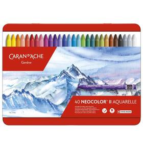 B000wn625w Caran Dache Dftache Classic Neocolor Ii Aquarelle Water-soluble Pastels 40 Colors