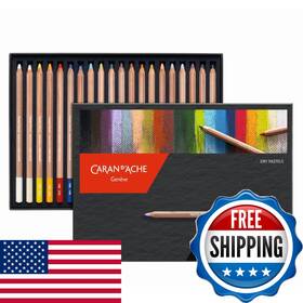 B00ifdjdra Caran Dache Dftache Set Of 20 Pastel Pencils 788.320