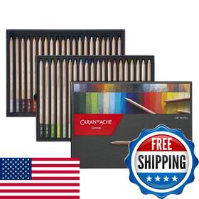 B00ihwt7wk Caran Dache Dftache Set Of 40 Pastel Pencils 788.340