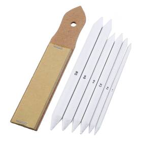 4336945489 Ccinee Blending Stumps And Torillions Set With Sandpaper Pencil Sharpener For