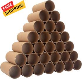 Cfkj 747165416894 216 Pack Craft Rolls Round Cardboard Tubes For Crafts Paper Brown