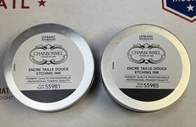 55981 Charbonnel 55985 2 Encre Taille Douce Etching Ink 200ml - And Noir/black