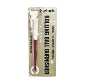 Chartpak 014173132437 Vintage Adjustable Rolling Ball Burnisher Deluxe Transfer Lettering 340