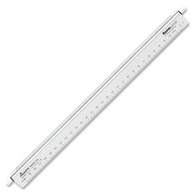Cha238 Chartpak Architectural Triangular Scale - 12 Inch Length 1 Width 1/16 1/8 1/
