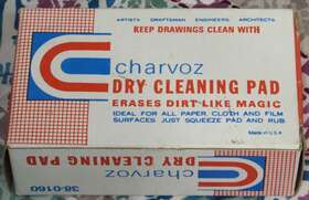 0-590-03594-0 Charvoz Vtg. Advertising Dry Cleaning Pad Artists Craftsman Engineers Architects