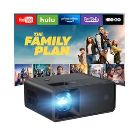 Cibest 955543381533 Mini Projector Upgraded Full Hd 1080p Support Video Portab