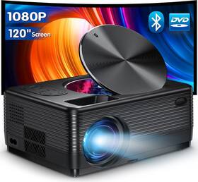 2022-bbq8 Clokowe Mini Projector For Iphone 1080p Bluetooth Dvd With Built I