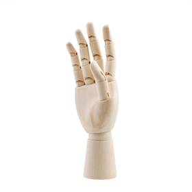 Cm 702646782127 7 Inch Wooden Articulated Figure Manikin Hand Artist Drawing Model For Dr