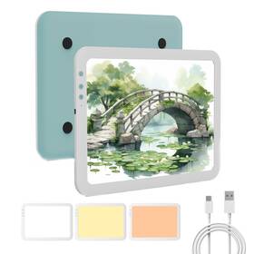 Cocoarmmnopr421cs-13 Cocoarm A4 Tracing Light Box For Drawing Portable Led 3500mah Battery 3 Colors