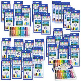 B08p19s6vj Color Swell Bulk Oil Pastels - 36 Packs With 12 Colors Each Perfect For Kids