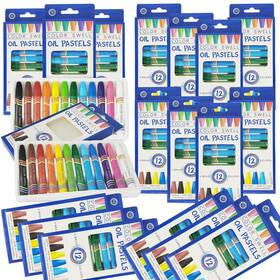 B08p1bs6j6 Color Swell Bulk Oil Pastels - 18 Packs 12 Per Pack 216 Total Paste