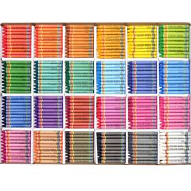 Color Swell B0c7nqk7vx Bulk Crayon Pack - 1680 Crayons In 24 Vibrant Colors Of Teacher