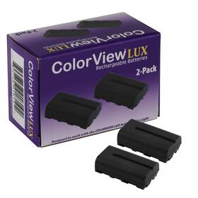 Colorview 709758918192 Lux Rechargeable Battery Pack Of 2