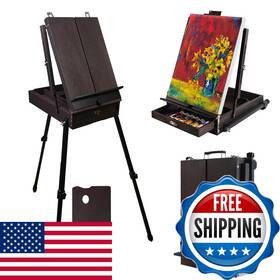 Conda B07pq6cpzx 70 French Easel Aluminum Legs Folding Sketch Painting Drawer Tripod
