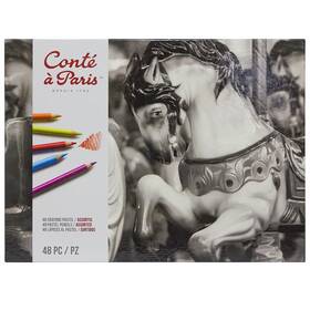 Cont Paris B000osh8sk 48 Count Assorted Pastel Pencils 2184