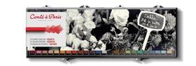 B0048disay Cont Paris 24 Count Assorted Colored Carr S Crayons Set - Art Drawing