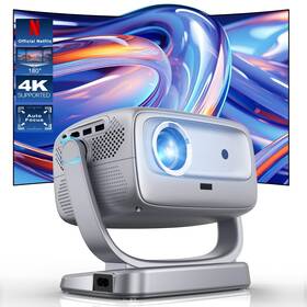 R2-h35-us Coolkangaroo Projector With Wifi And Bluetooth Portable Outdoor Auto Focus&keystone/360