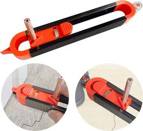 Cooswai 714487225121 Precise Contour Scribe Tool Woodworking - With Lock For Pencil Upgrade Measur