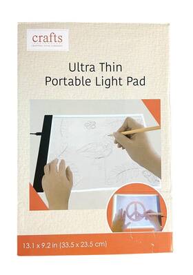 343570 Crafts Ultra Thin Portable Light Pad Usb Powered 13.1 X 9.2 Inches