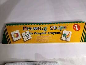7120 Crayola Vintage 1977 Drawing Steps #1 Starter Set