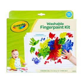 81-1452 Crayola Washable Fingerpaint Kit For Toddlers