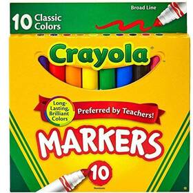B00n415rwi Crayola Broad Line Markers Classic Colors 24x 10-count Packs