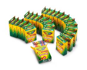 B00y4qbjaq Crayola Crayons Bulk 24 Packs Presharpened Kids Coloring Book Supplies Stocking