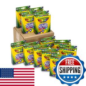 Crayola B00y4qbkle Ultra Clean Washable Large Crayons Bulk School Supplies 12 Packs Of 16