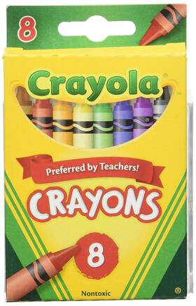 B013i7iqts Crayola Crayons 8 Pack - Bulk Case Of 48 Boxes Vibrant Kids School Art Supplie