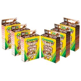 B08lqwg5wg Crayola Colors Of The World 144 Bulk Crayons - Multicultural School Supplies