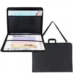 Sfg017b-2331 Creative Inspirations Durable Nylon Artist Art Portfolio Tote Carries Drawing