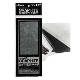 2489286bundle Creative Mark 9x13 Inch Graphite Transfer Paper 4 Sheets - 24 Pack