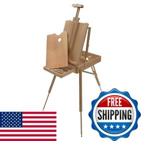 B0049uzfb6 Creative Mark Monet French Easel For Painting - Art Stand Pull Out Sketch