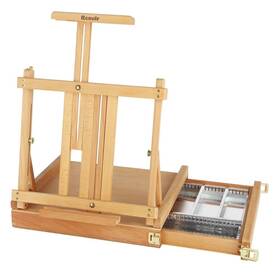 B004wqha7y Creative Mark Renoir Large Table Top Art Easel Sketchbox - Portable Lightweight