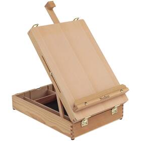 Sfe0034 Creative Mark Soho Urban Artist Sketch Box And Table Easel - Portable Multi Media Adjusta
