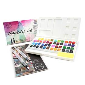 Creativeartizan 755907253133 Creative Artizan- Watercolors Paint Set Art Supplies Coloring For All